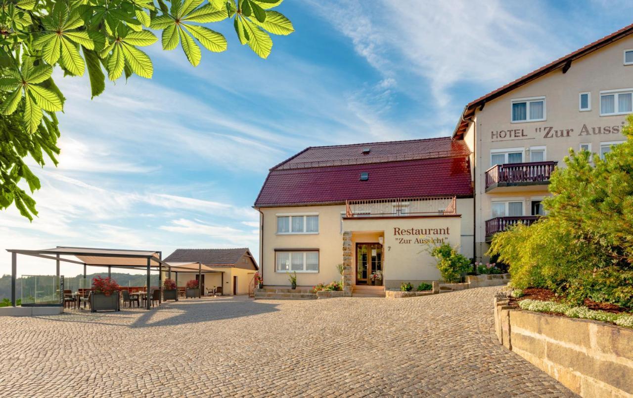 Hotel Zur Aussicht Hohnstein Exterior photo